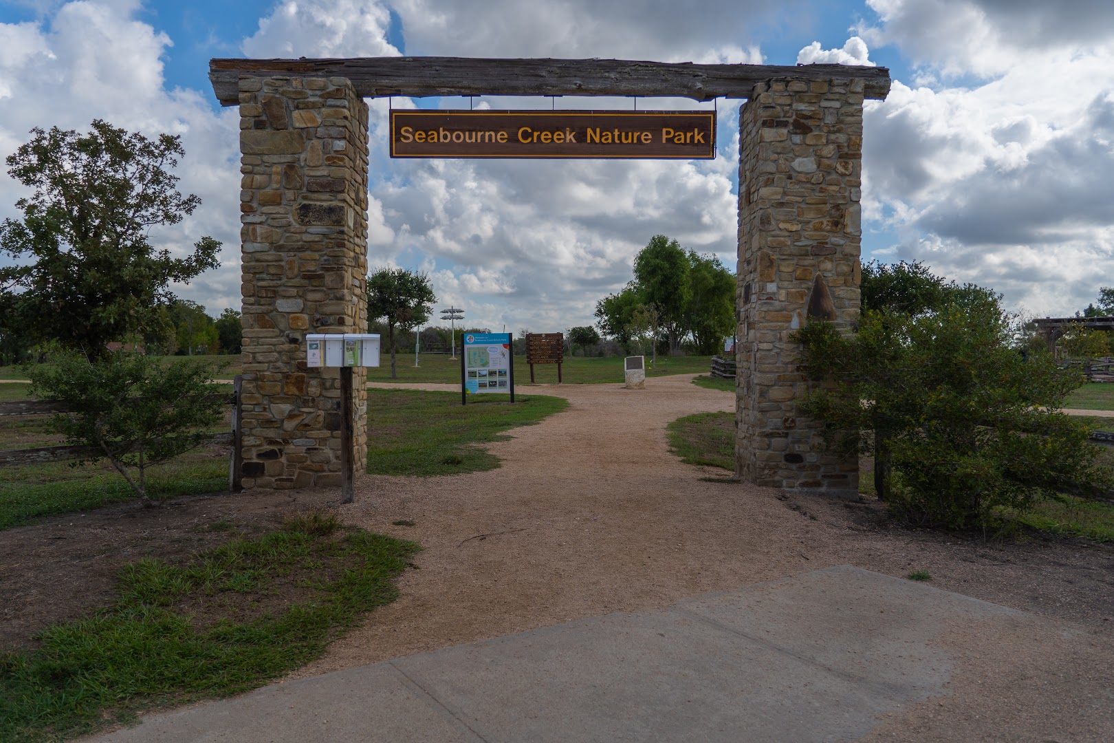 Seabourne Creek Nature Park in Rosenberg, TX