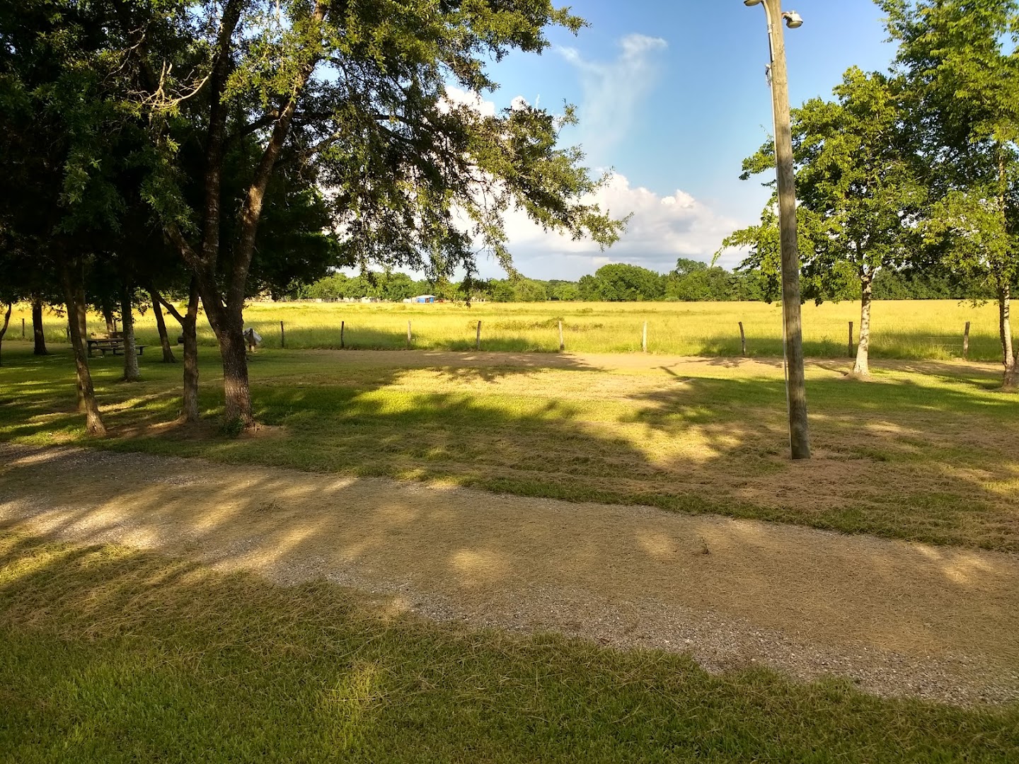 Wallis Memorial Nature Park in Wallis, TX
